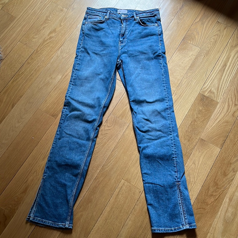 COPY - Zara straight leg with side slit size 8